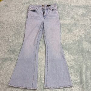 Lee light Blue Flared high waisted Women Jeans